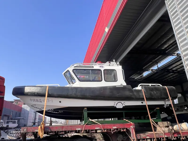 Lawada® Yacht uspješno isporučila 7,8 m aluminijumski patrolni čamac za provođenje zakona