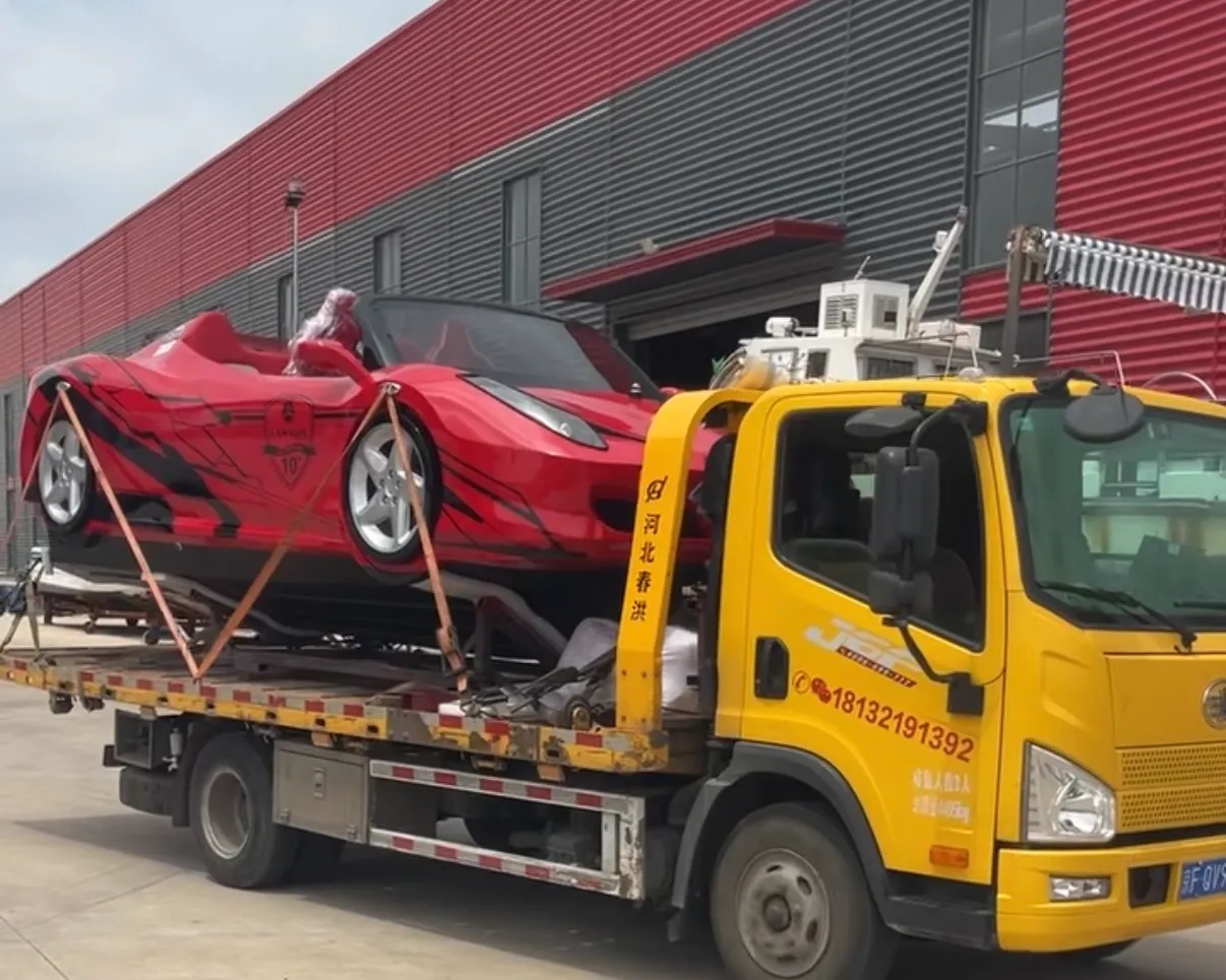LAWADA® Custom Fiberglass auto za vodene sportove dovršen i isporučen